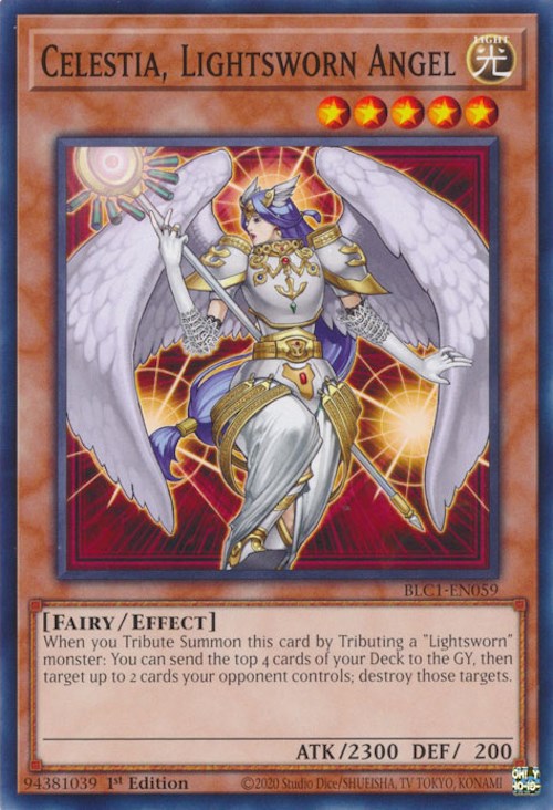 Celestia, Lightsworn Angel [BLC1-EN059] Common | Arkham Games and Comics