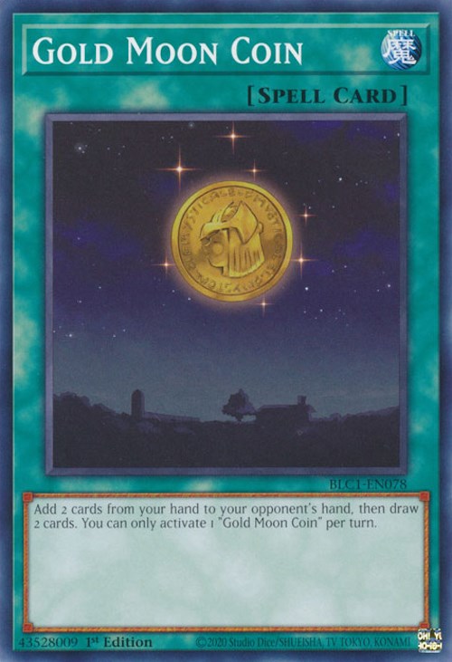 Gold Moon Coin [BLC1-EN078] Common | Arkham Games and Comics