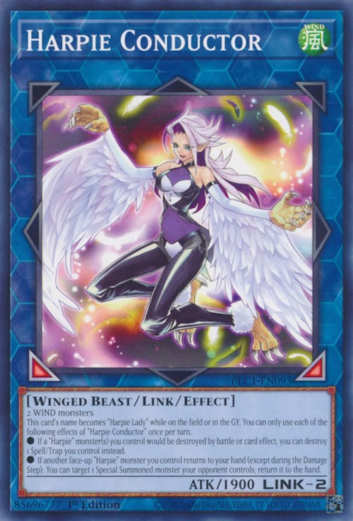 Harpie Conductor [BLC1-EN093] Common | Arkham Games and Comics