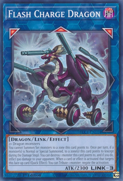 Flash Charge Dragon [BLC1-EN114] Common | Arkham Games and Comics