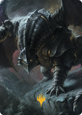 Chardalyn Dragon Art Card (Gold-Stamped Signature) [Commander Legends: Battle for Baldur's Gate Art Series] | Arkham Games and Comics