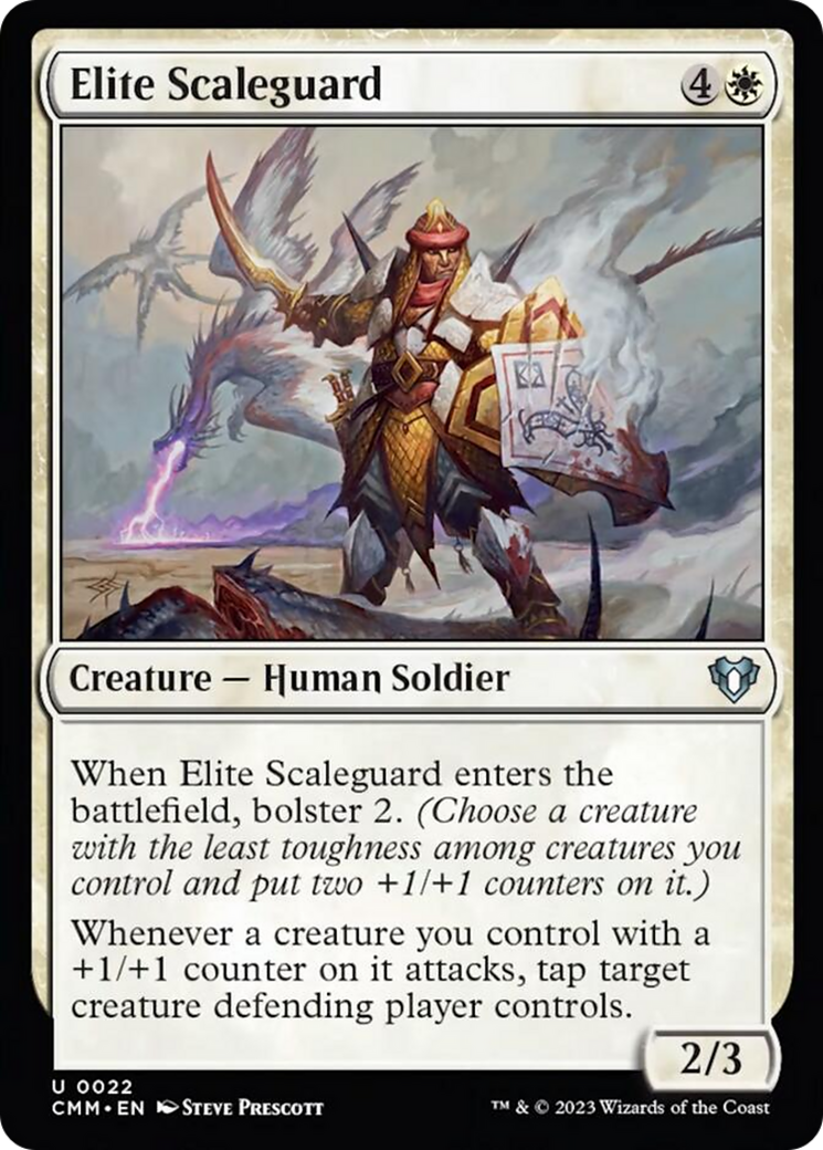 Elite Scaleguard [Commander Masters] | Arkham Games and Comics