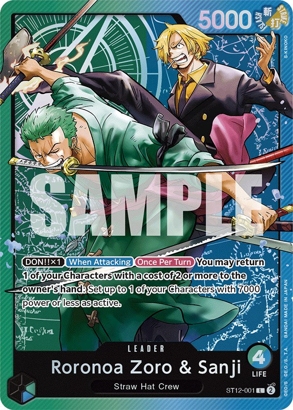 Roronoa Zoro & Sanji [Starter Deck: Zoro and Sanji] | Arkham Games and Comics