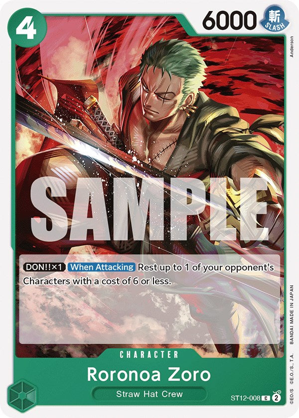 Roronoa Zoro [Starter Deck: Zoro and Sanji] | Arkham Games and Comics