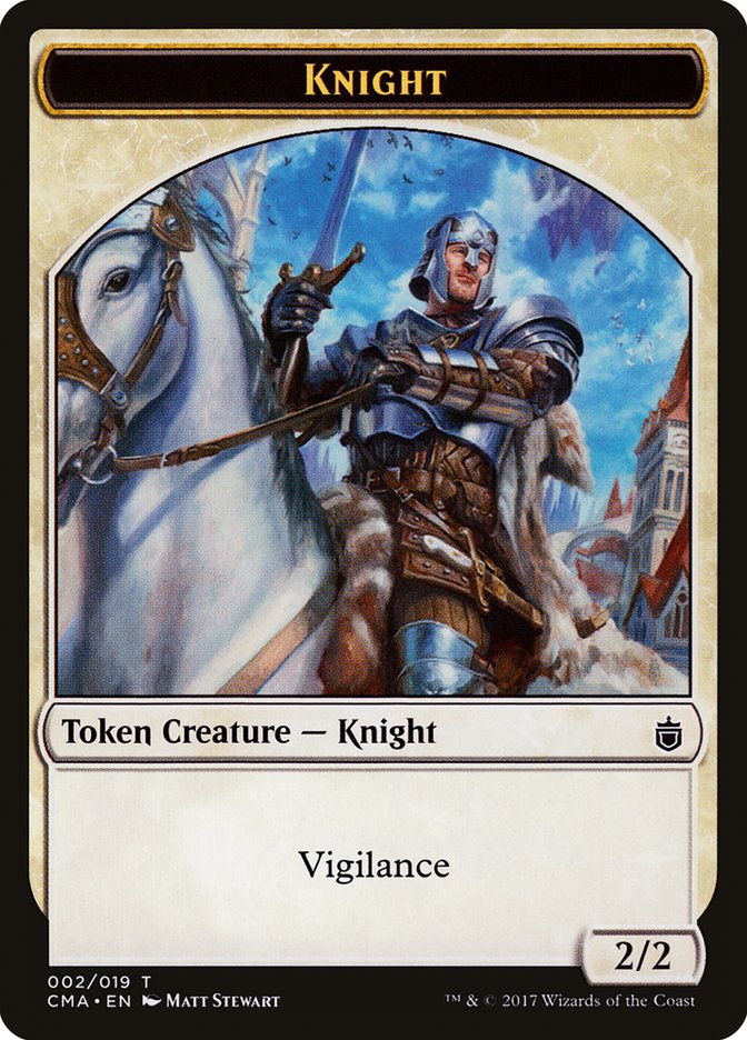 Knight [Commander Anthology Tokens] | Arkham Games and Comics