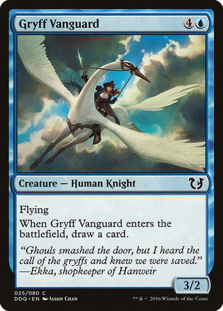 Gryff Vanguard [Duel Decks: Blessed vs. Cursed] | Arkham Games and Comics