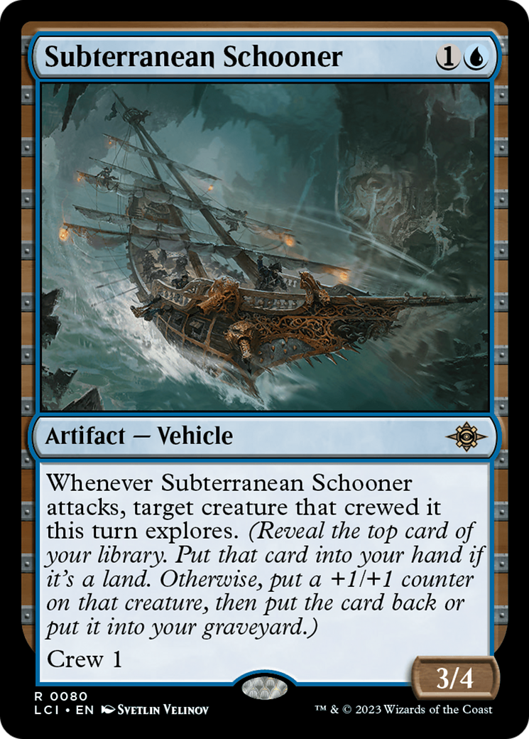 Subterranean Schooner [The Lost Caverns of Ixalan] | Arkham Games and Comics