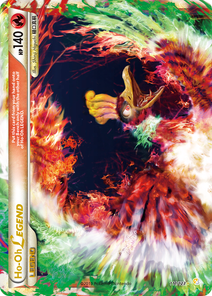 Ho-Oh LEGEND (111/123) [HeartGold & SoulSilver: Base Set] | Arkham Games and Comics