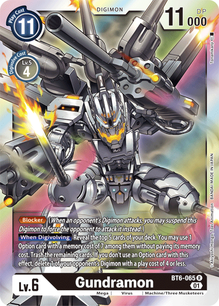 Gundramon [BT6-065] [Double Diamond] | Arkham Games and Comics