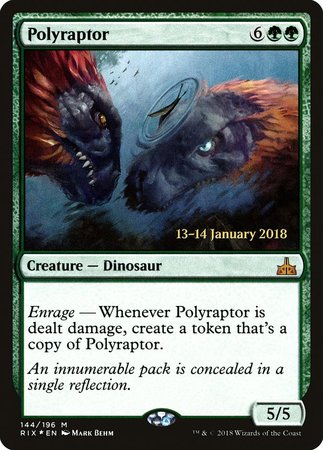 Polyraptor [Rivals of Ixalan Promos] | Arkham Games and Comics