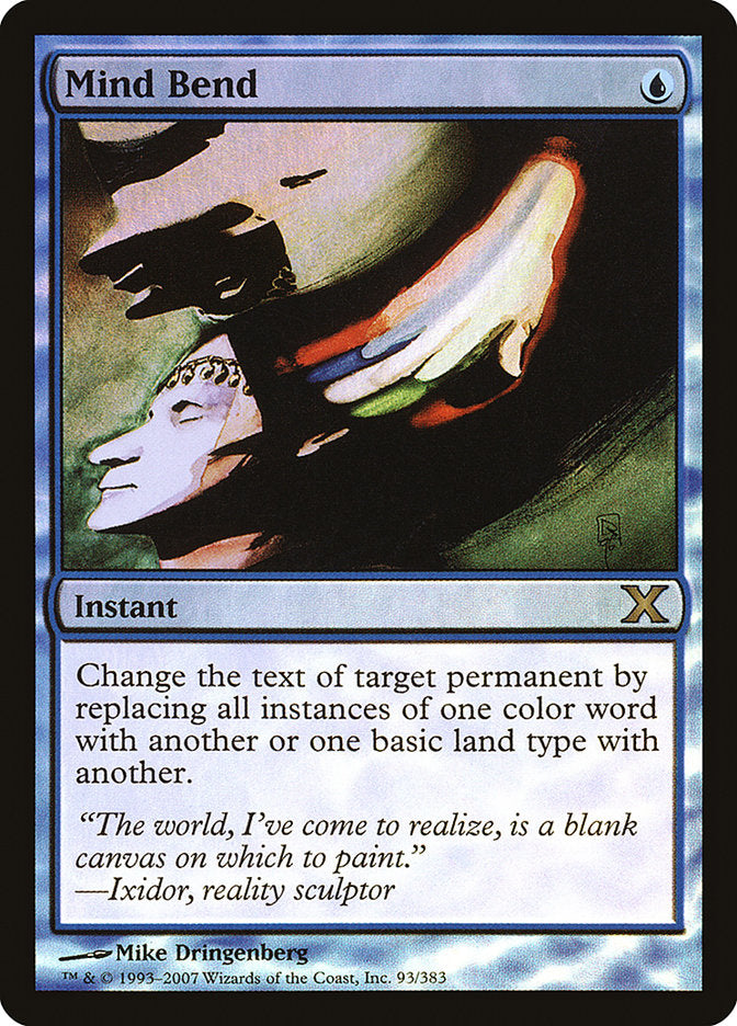 Mind Bend (Premium Foil) [Tenth Edition] | Arkham Games and Comics