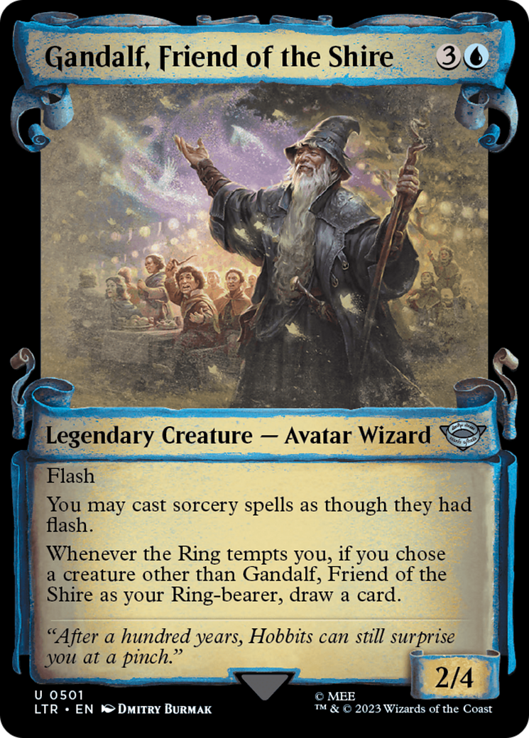 Gandalf, Friend of the Shire [The Lord of the Rings: Tales of Middle-Earth Showcase Scrolls] | Arkham Games and Comics