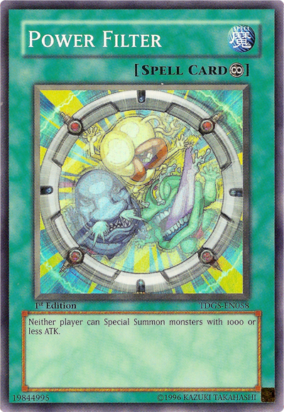 Power Filter [TDGS-EN058] Super Rare | Arkham Games and Comics