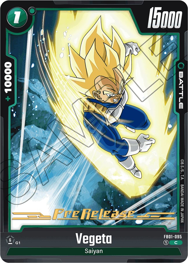 Vegeta (FB01-095) [Awakened Pulse Pre-Release Cards] | Arkham Games and Comics