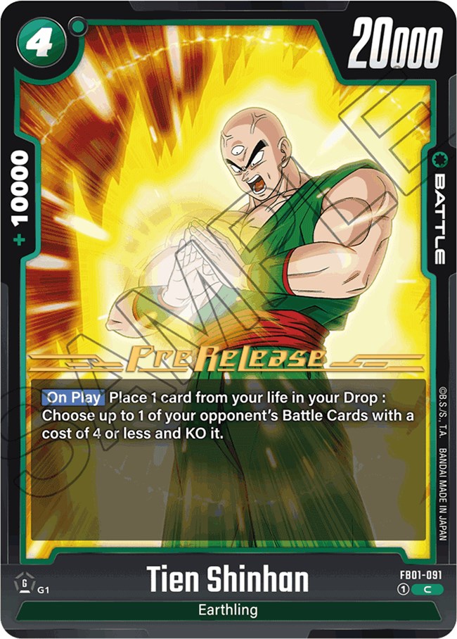 Tien Shinhan (FB01-091) [Awakened Pulse Pre-Release Cards] | Arkham Games and Comics