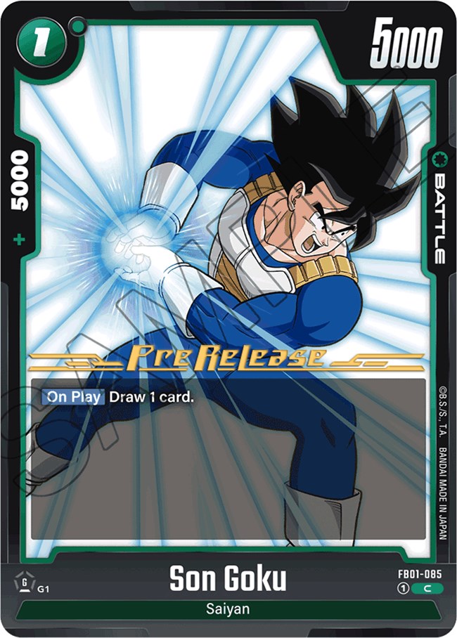 Son Goku (FB01-085) [Awakened Pulse Pre-Release Cards] | Arkham Games and Comics
