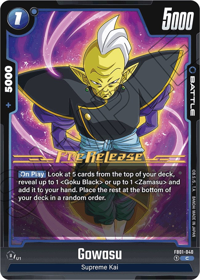 Gowasu (FB01-040) [Awakened Pulse Pre-Release Cards] | Arkham Games and Comics