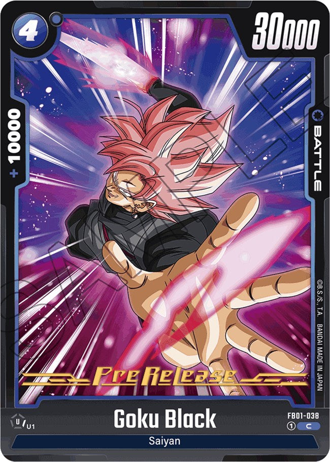 Goku Black (FB01-038) [Awakened Pulse Pre-Release Cards] | Arkham Games and Comics
