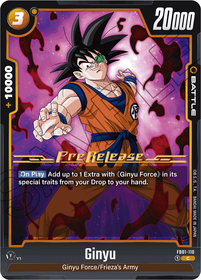 Ginyu (FB01-110) [Awakened Pulse Pre-Release Cards] | Arkham Games and Comics