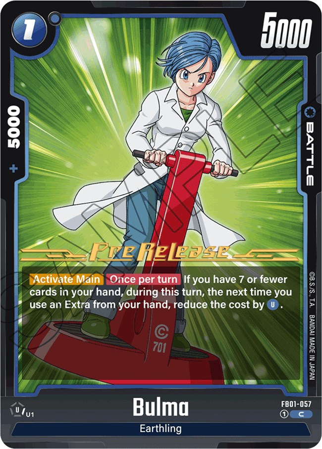 Bulma [Awakened Pulse Pre-Release Cards] | Arkham Games and Comics