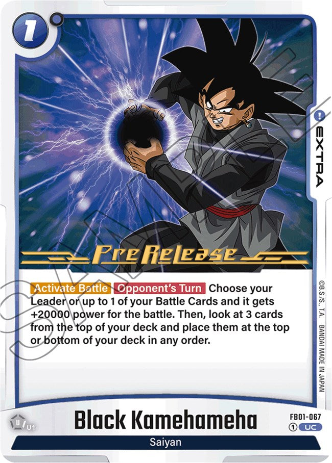Black Kamehameha [Awakened Pulse Pre-Release Cards] | Arkham Games and Comics