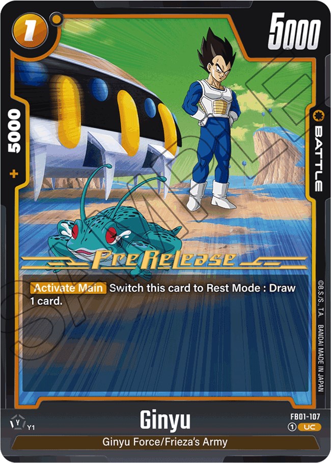 Ginyu (FB01-107) [Awakened Pulse Pre-Release Cards] | Arkham Games and Comics