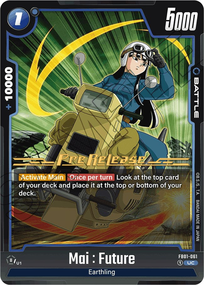 Mai : Future (FB01-061) [Awakened Pulse Pre-Release Cards] | Arkham Games and Comics