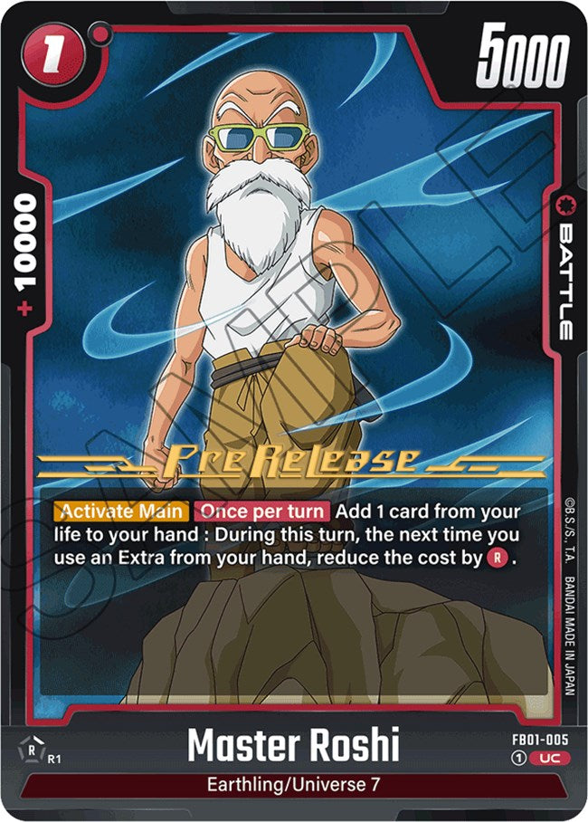 Master Roshi [Awakened Pulse Pre-Release Cards] | Arkham Games and Comics