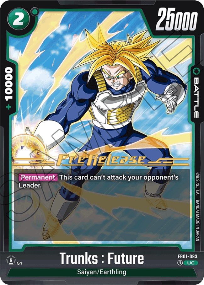 Trunks : Future (FB01-093) [Awakened Pulse Pre-Release Cards] | Arkham Games and Comics
