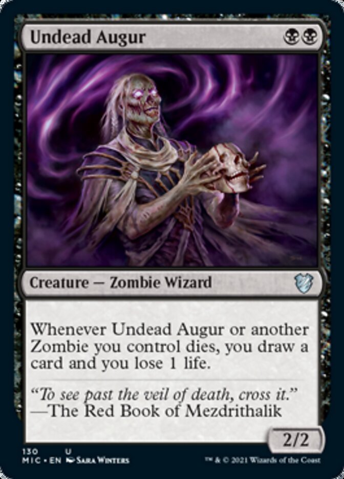 Undead Augur [Innistrad: Midnight Hunt Commander] | Arkham Games and Comics