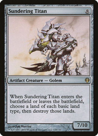 Sundering Titan [Archenemy] | Arkham Games and Comics