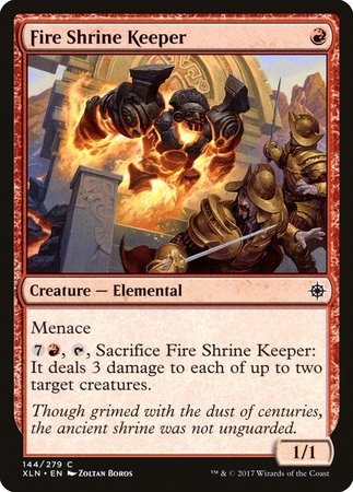 Fire Shrine Keeper [Ixalan] | Arkham Games and Comics