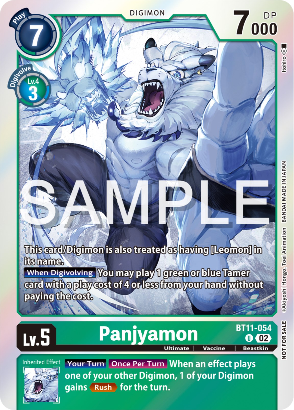 Panjyamon [BT11-054] (Event Pack 6) [Dimensional Phase Promos] | Arkham Games and Comics