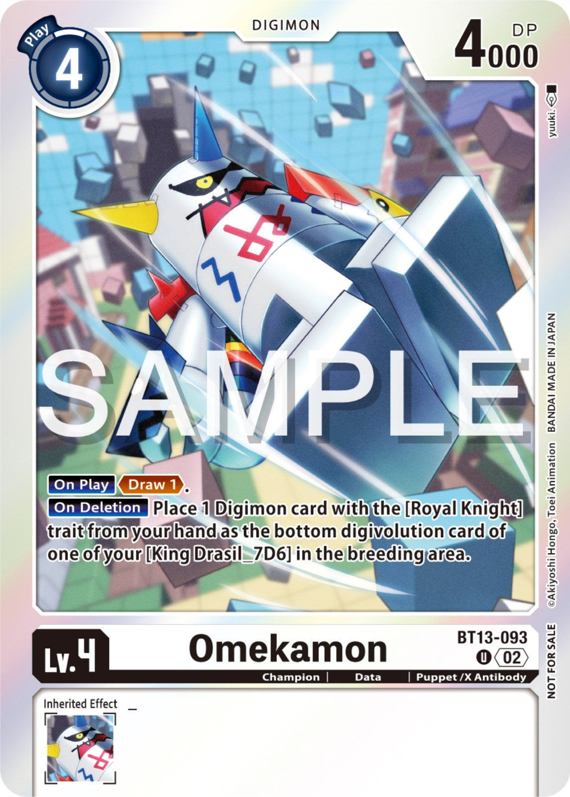 Omekamon [BT13-093] (Event Pack 6) [Versus Royal Knights Promos] | Arkham Games and Comics