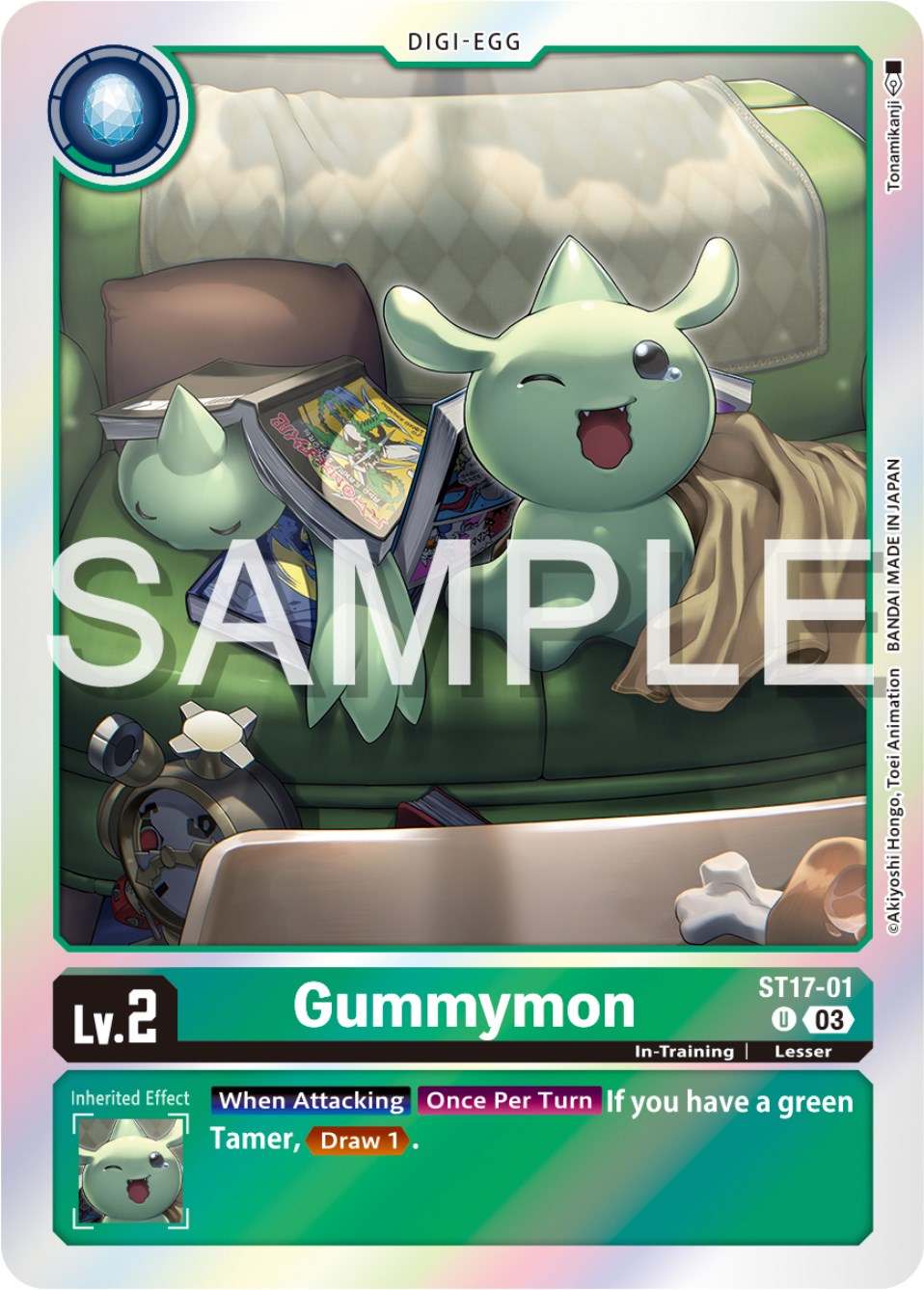 Gummymon [ST17-01] [Starter Deck: Double Typhoon Advanced Deck Set] | Arkham Games and Comics