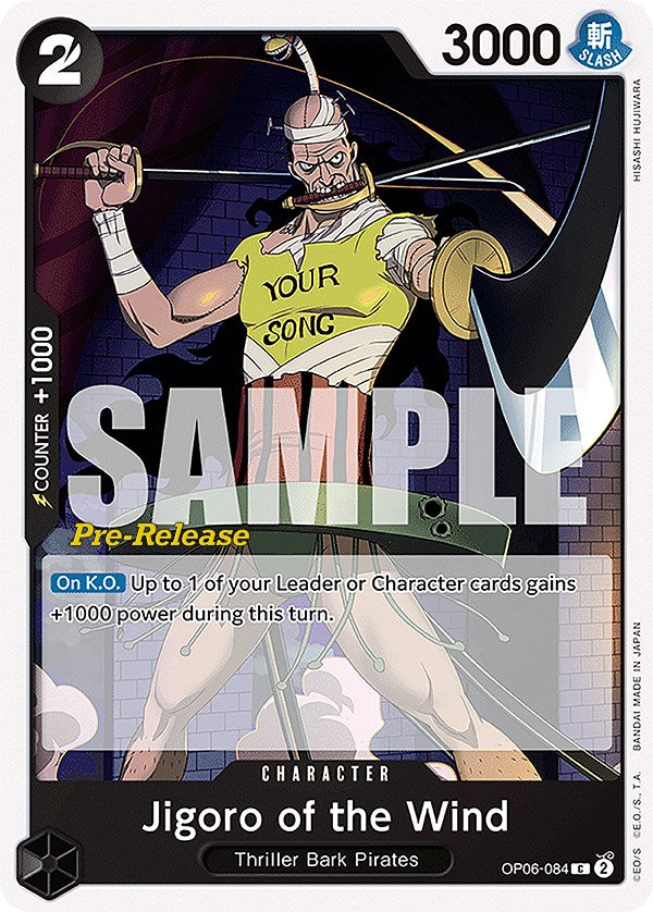 Jigoro of the Wind [Wings of the Captain Pre-Release Cards] | Arkham Games and Comics