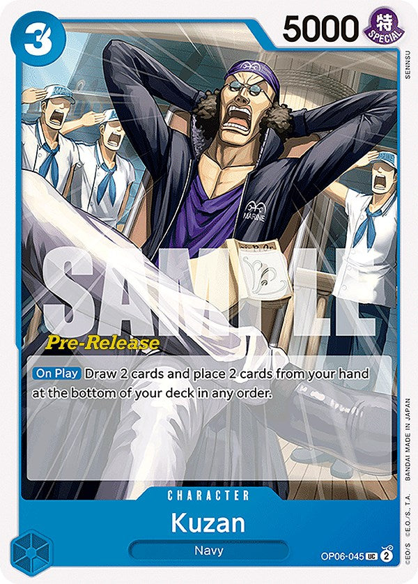 Kuzan [Wings of the Captain Pre-Release Cards] | Arkham Games and Comics