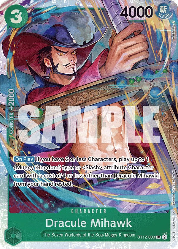 Dracule Mihawk [Starter Deck: Zoro and Sanji] | Arkham Games and Comics