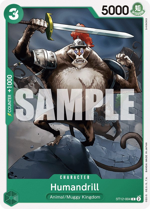 Humandrill [Starter Deck: Zoro and Sanji] | Arkham Games and Comics