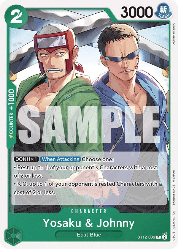 Yosaku & Johnny [Starter Deck: Zoro and Sanji] | Arkham Games and Comics