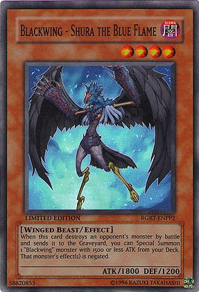 Blackwing - Shura the Blue Flame [RGBT-ENPP2] Super Rare | Arkham Games and Comics