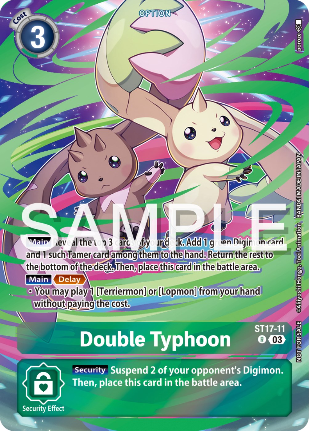 Double Typhoon [ST17-11] (Spring Break Event 2024) [Starter Deck: Double Typhoon Advanced Deck Set Promos] | Arkham Games and Comics