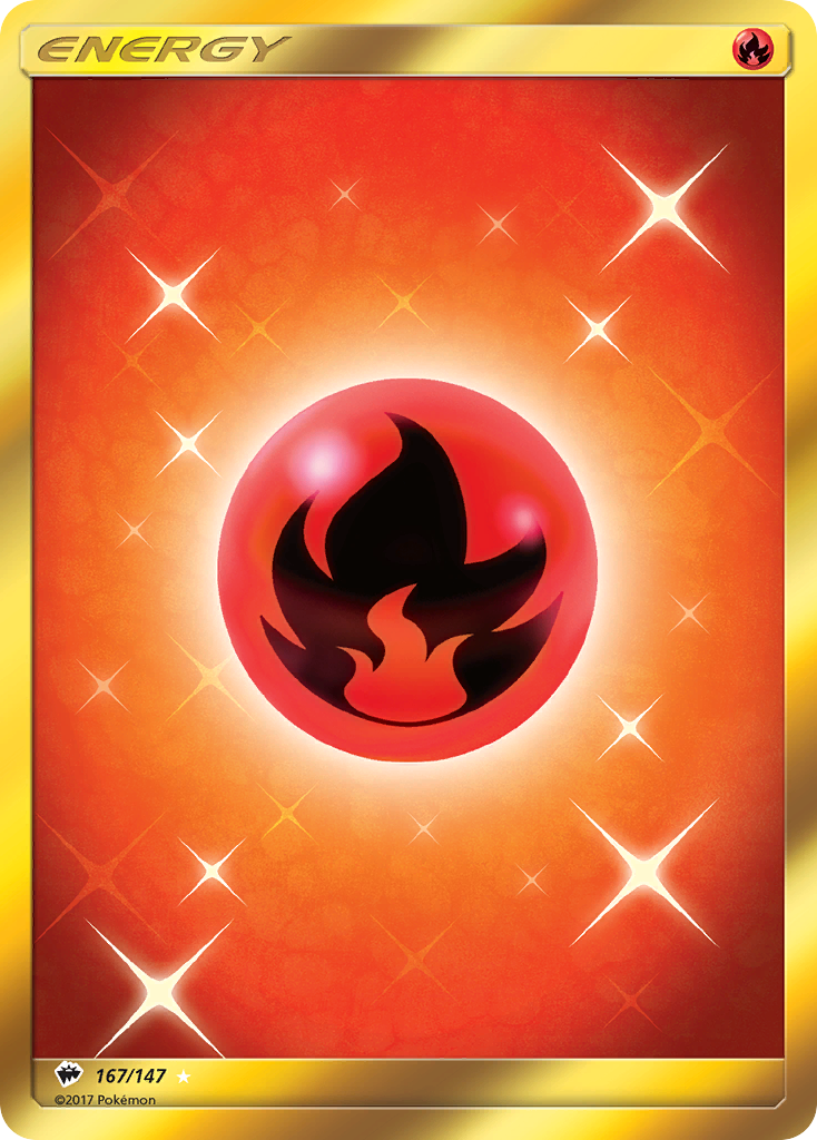 Fire Energy (167/147) [Sun & Moon: Burning Shadows] | Arkham Games and Comics