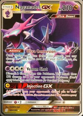 Naganadel GX (160/236) (Perfection - Henry Brand) [World Championships 2019] | Arkham Games and Comics