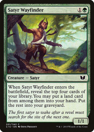 Satyr Wayfinder [Commander 2015] | Arkham Games and Comics