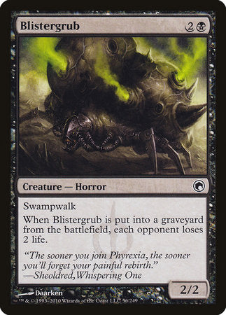 Blistergrub [Scars of Mirrodin] | Arkham Games and Comics