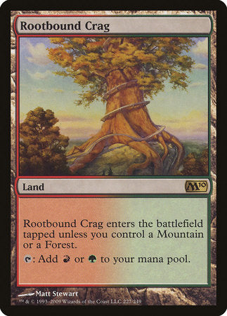 Rootbound Crag [Magic 2010] | Arkham Games and Comics