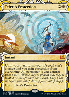 Teferi's Protection (Etched Foil) [Strixhaven Mystical Archive] | Arkham Games and Comics