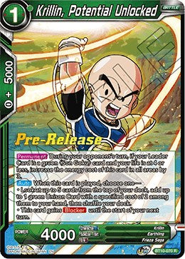 Krillin, Potential Unlocked (BT10-070) [Rise of the Unison Warrior Prerelease Promos] | Arkham Games and Comics