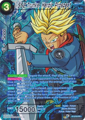 SS2 Trunks, Heroic Prospect (P-219) [Collector's Selection Vol. 2] | Arkham Games and Comics
